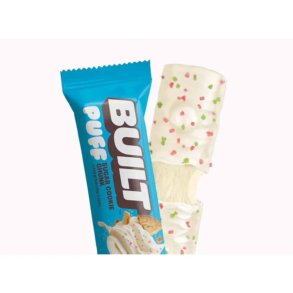 Built Protein Bars & Puffs Puff Sugarcookiechunk Puffpull