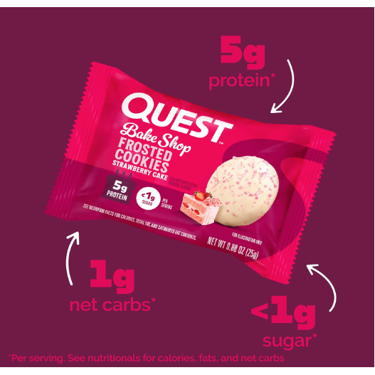 Quest Frosted Cookies (1 cookie) - Top Nutrition and Fitness