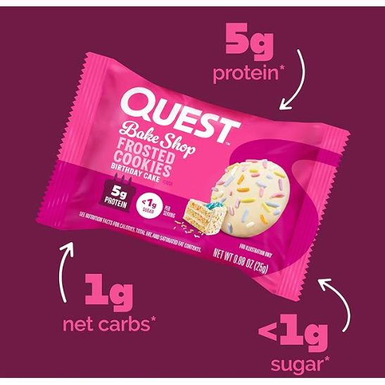 Quest Frosted Cookies (1 cookie) - Top Nutrition and Fitness