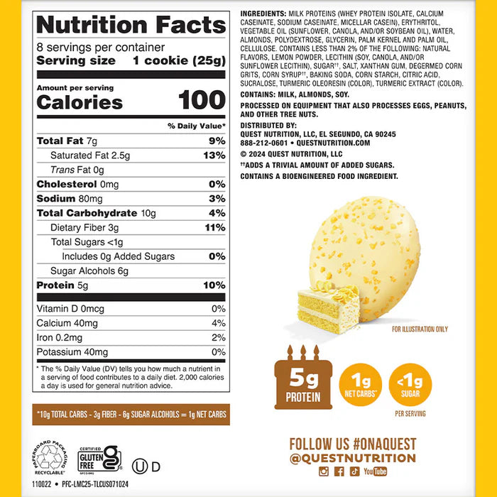 Quest Frosted Cookies (1 cookie) - Top Nutrition and Fitness