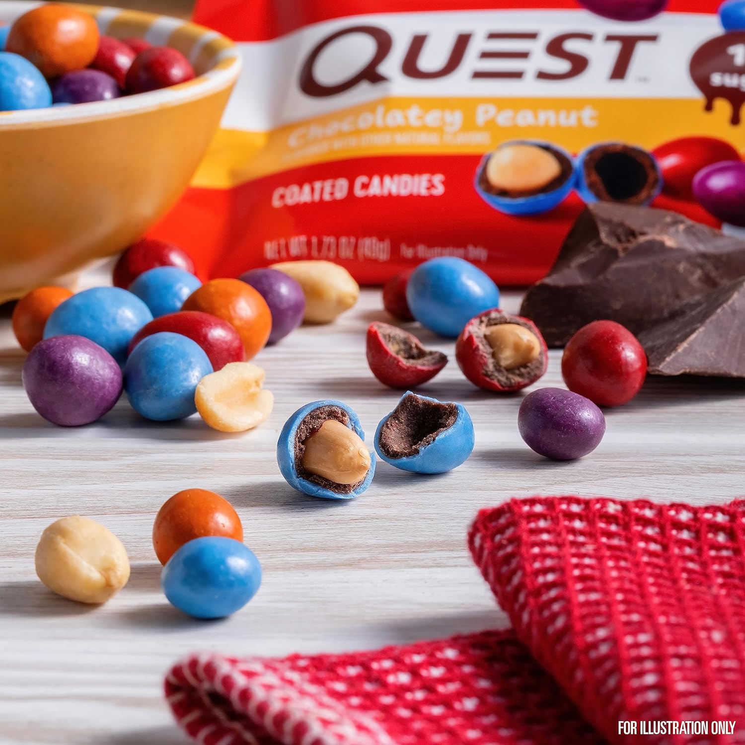 Quest Nutrition Coated Candies (1 pack) - Top Nutrition and Fitness