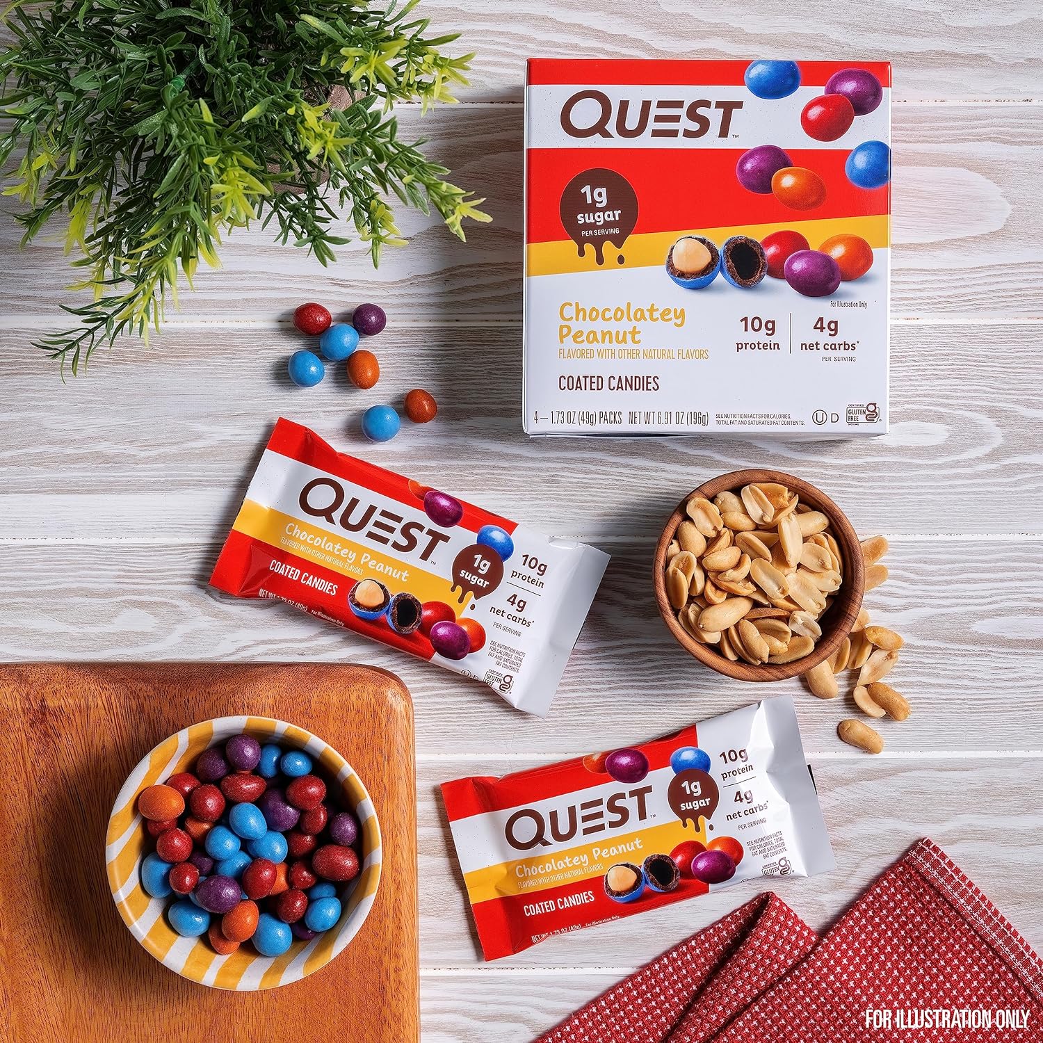 Quest Nutrition Coated Candies (1 pack) - Top Nutrition and Fitness