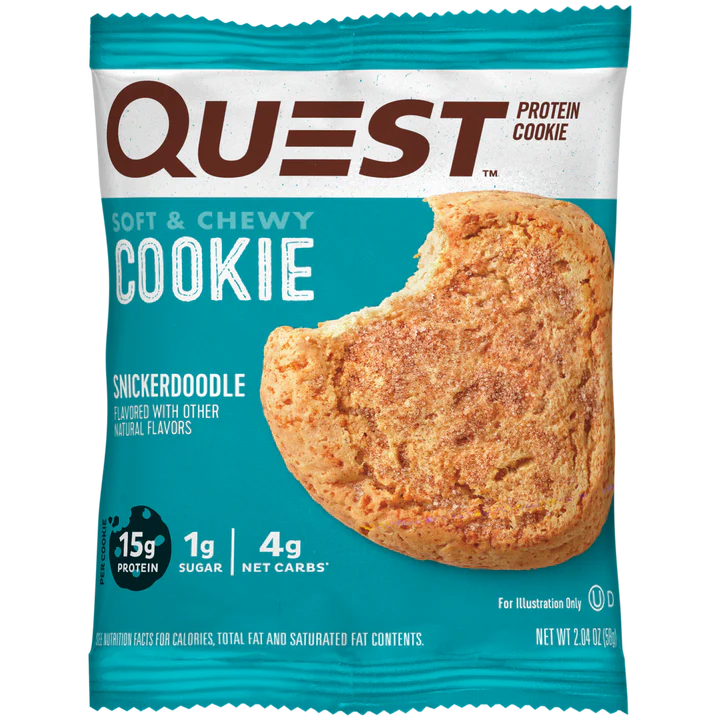 Quest Nutrition Keto GF Protein Cookies (1 cookie) - Top Nutrition and Fitness