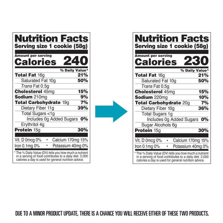 Quest Nutrition Keto GF Protein Cookies (1 cookie) - Top Nutrition and Fitness