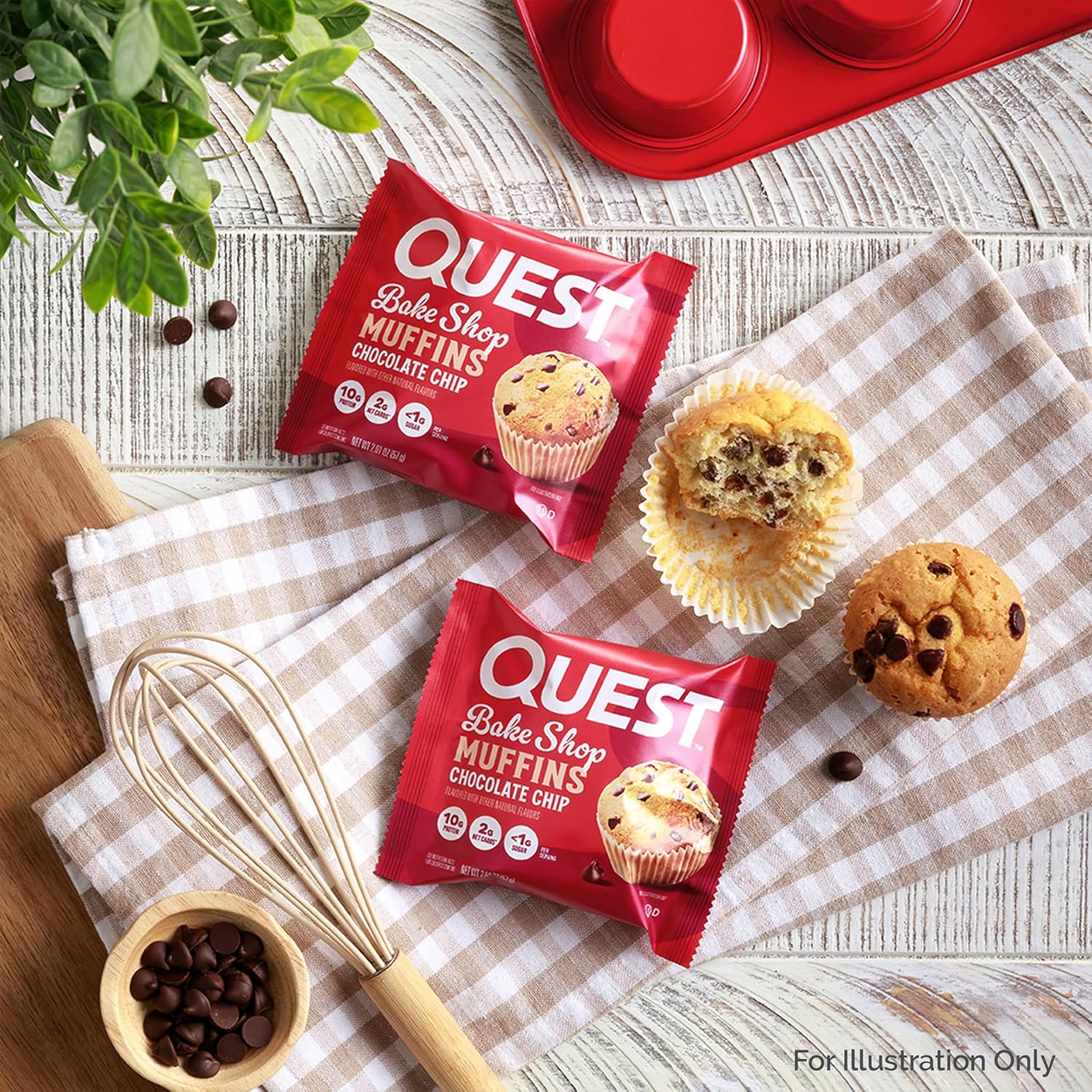 Quest Nutrition Keto GF Protein Muffin (1 muffin) - Top Nutrition and Fitness