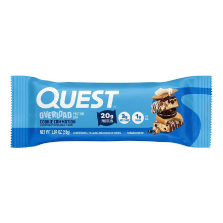 Quest Nutrition Overload Protein Bar (1 bar) - Top Nutrition and Fitness
