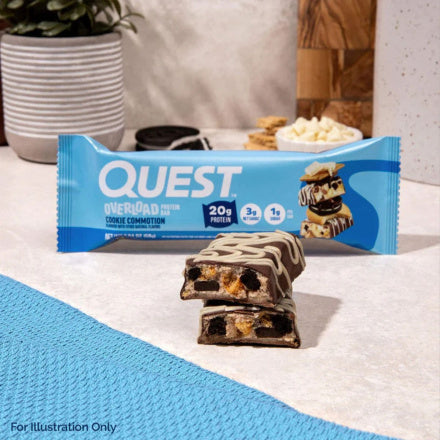 Quest Nutrition Overload Protein Bar (1 bar) - Top Nutrition and Fitness