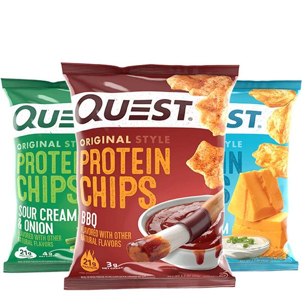 Quest Nutrition Protein Chips (1 bag) — alternate angle
