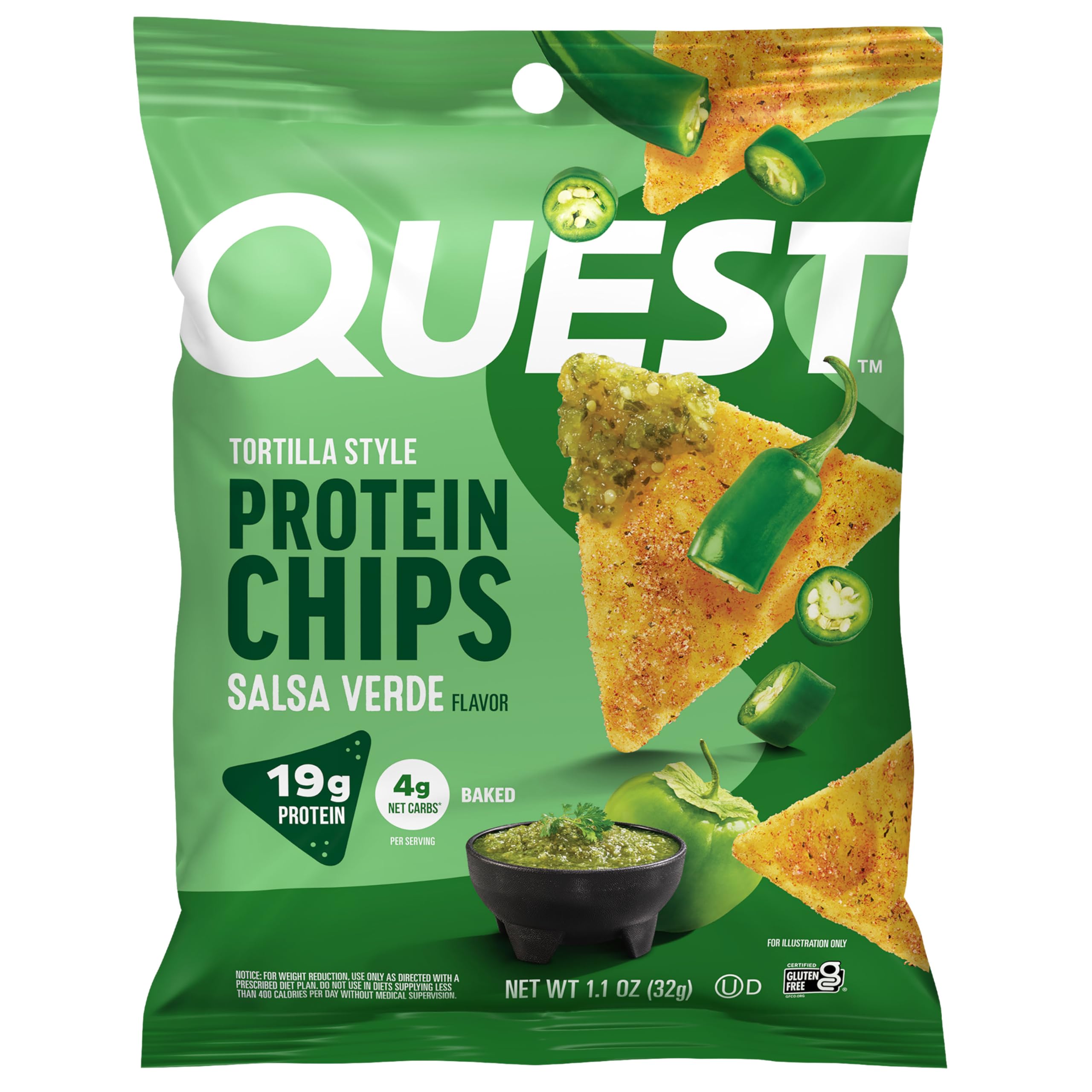 Quest Nutrition Protein Chips (1 bag) — alternate angle