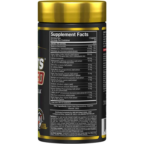 ALLMAX Rapidcuts Shredded (90 capsules) — Allmax Nutrition — Buy in Canada at Top Nutrition & Fitness