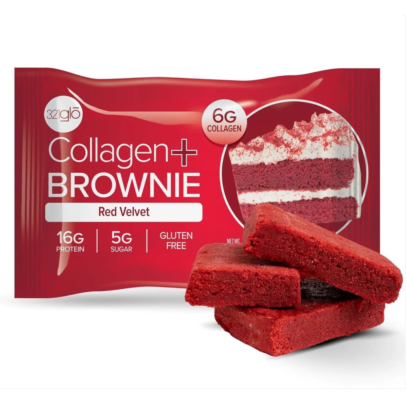 321GLO Brownie+ Collagen (1 Brownie)