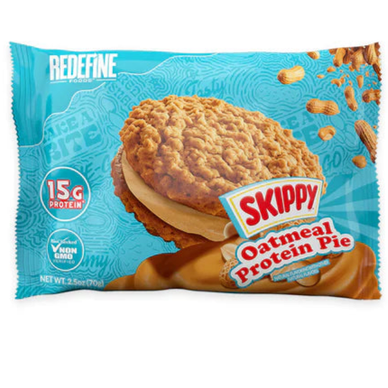 Redefine Foods Skippy Oatmeal Protein Pie (1 pie) - Top Nutrition and Fitness