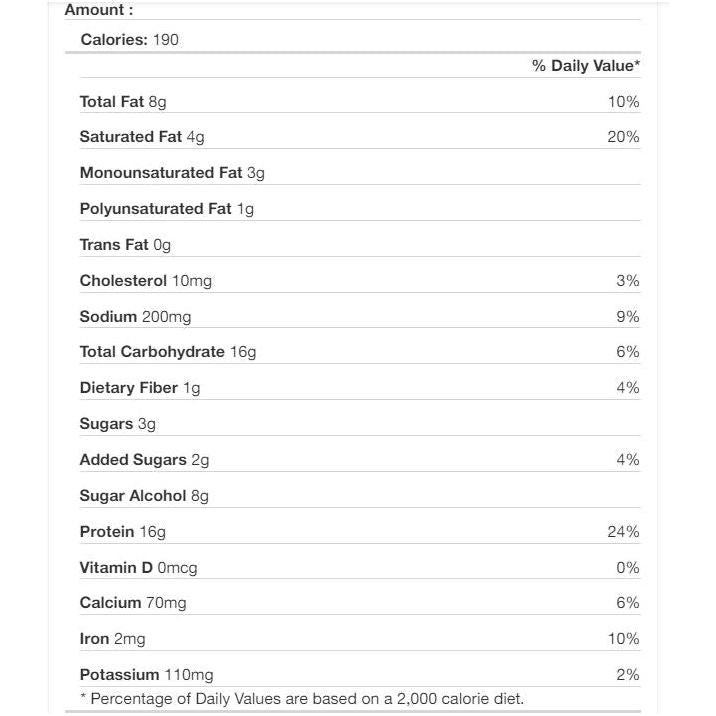 Robert Irvine's FITCRUNCH Low Sugar GF Protein Bar (1 bar) - Top Nutrition and Fitness Canada Chocolate Peanut Butter Baked Snack Bar-Mint Chocolate Chip Baked Snack Bar-Milk & Cookies Protein Bar-Chocolate Peanut Butter WAFER-Strawberry Strudel Nutrition Bar