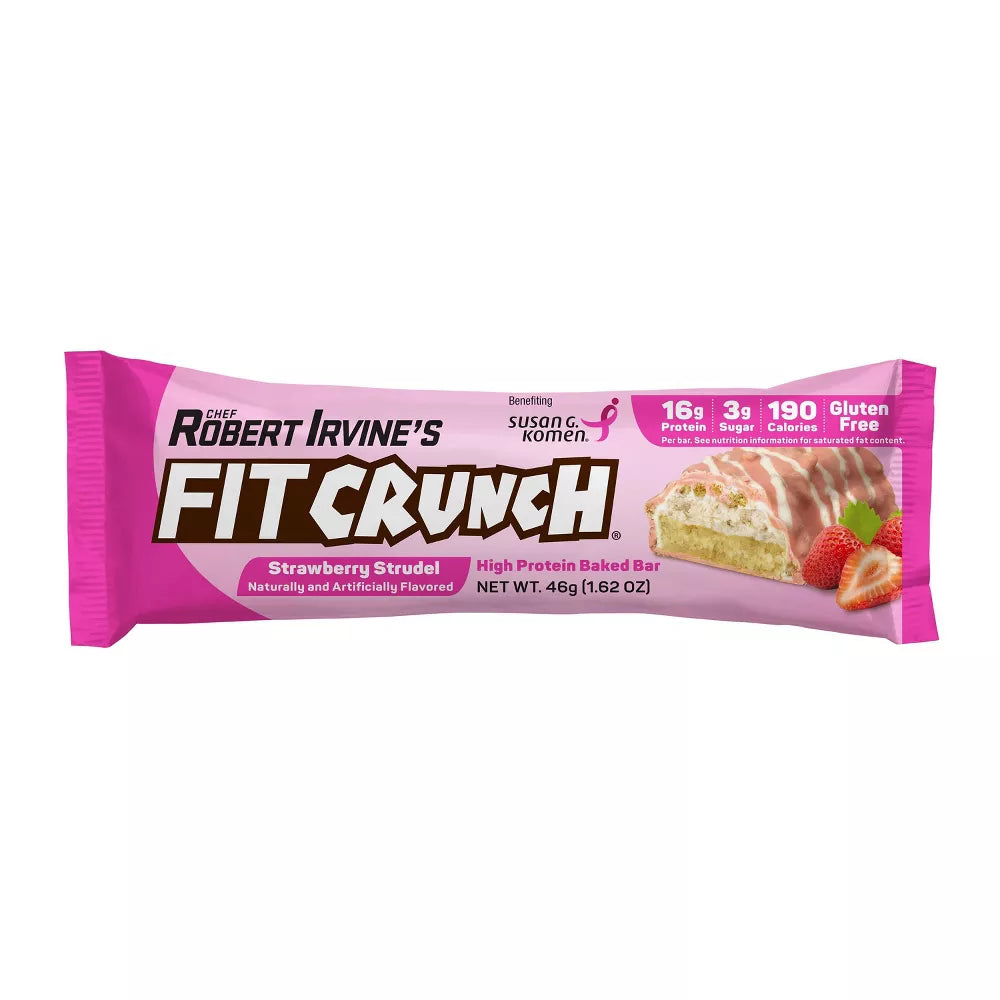 Robert Irvine's FITCRUNCH Low Sugar GF Protein Bar (1 bar) - Top Nutrition and Fitness