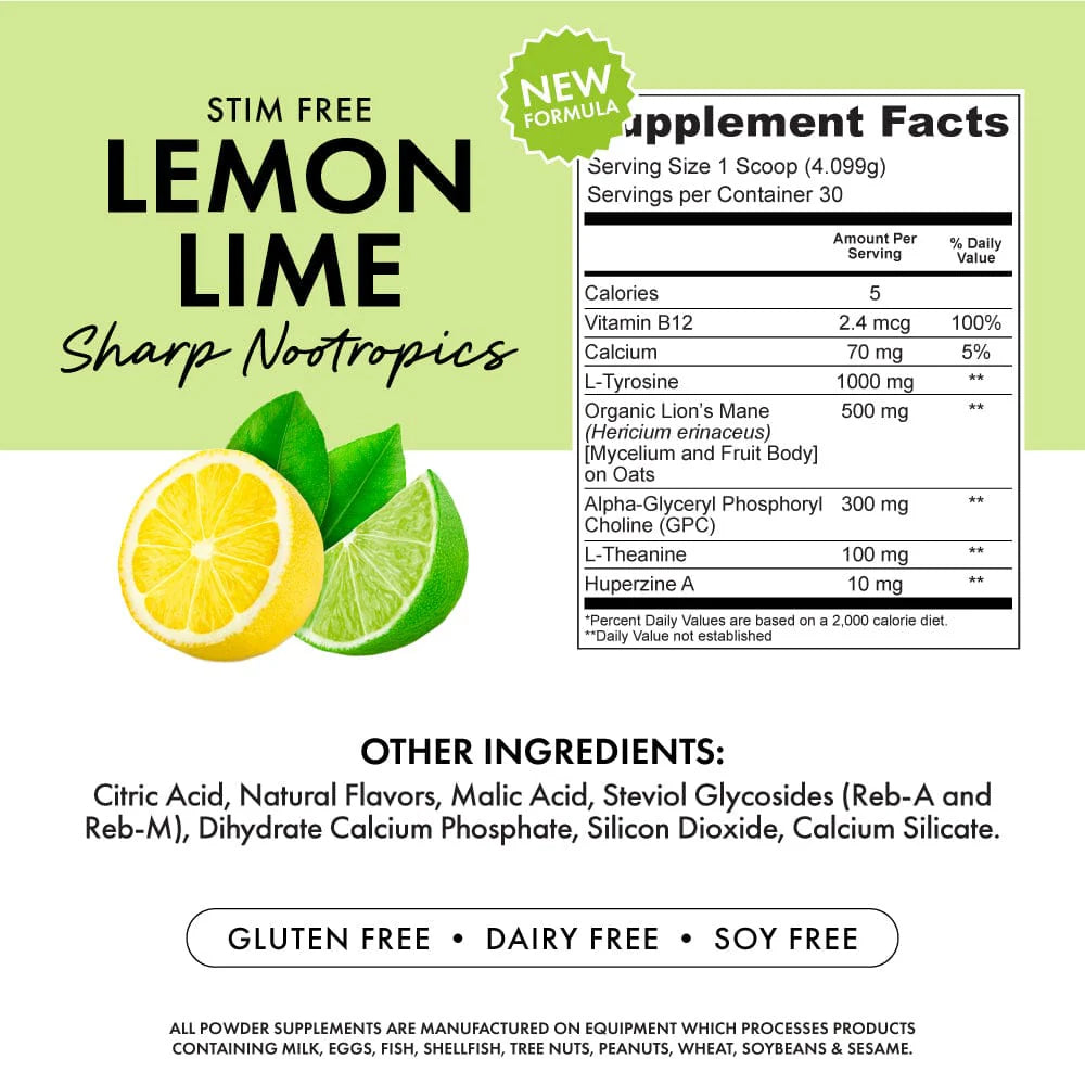 Bowmar Nutrition SHARP Nootropics (30 portions)