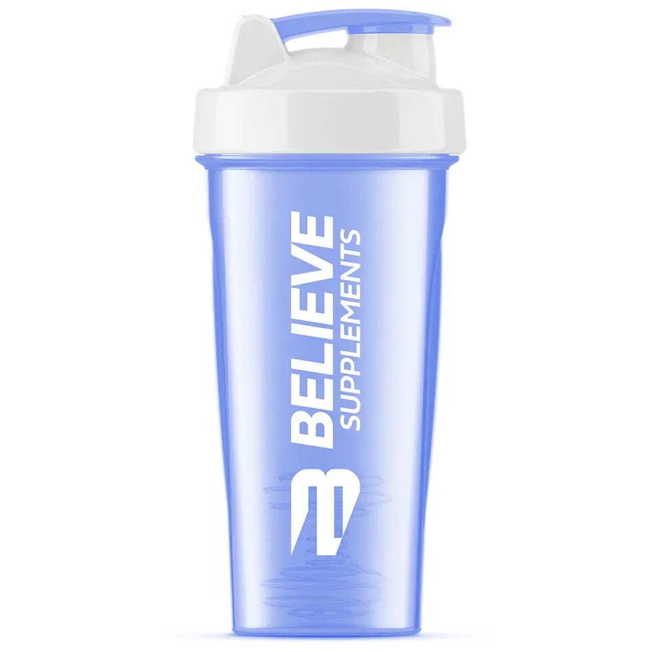 Believe Shaker Bottle (600ml) - Top Nutrition and Fitness Canada Pink-Blue-Purple-Black