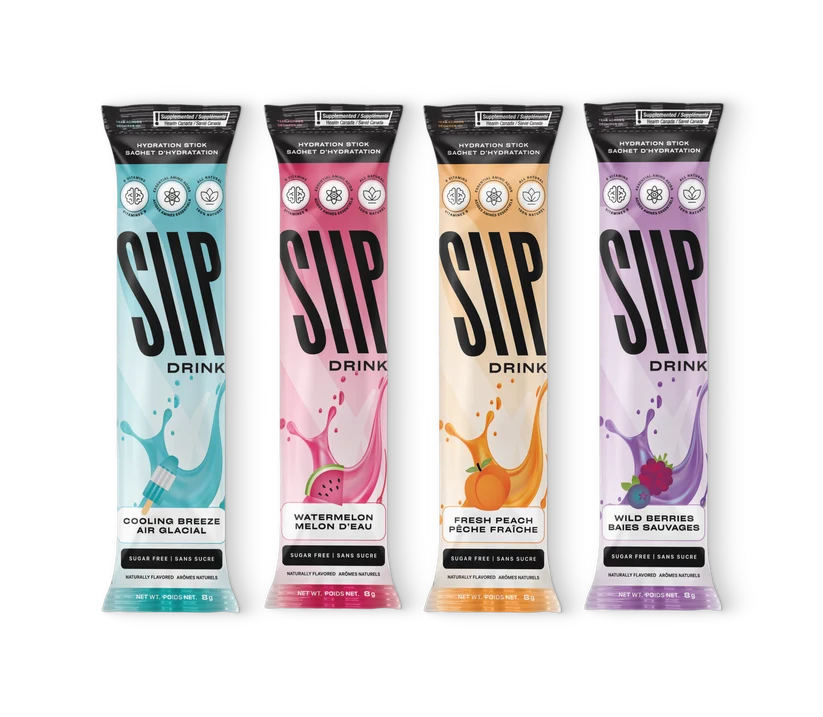 SIIP Electrolyte Hydration Stick with Aminos & BCAAs — Sugar-Free (1 sachet)