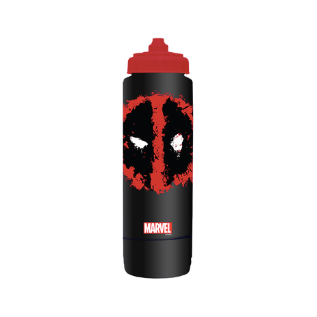 Marvel Squeeze Water Bottle with compartment (25oz)