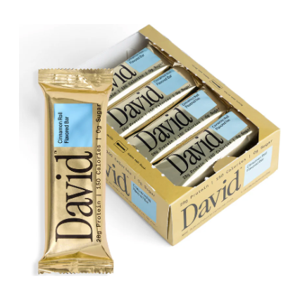 David GF High Protein Bars (BOX of 12)