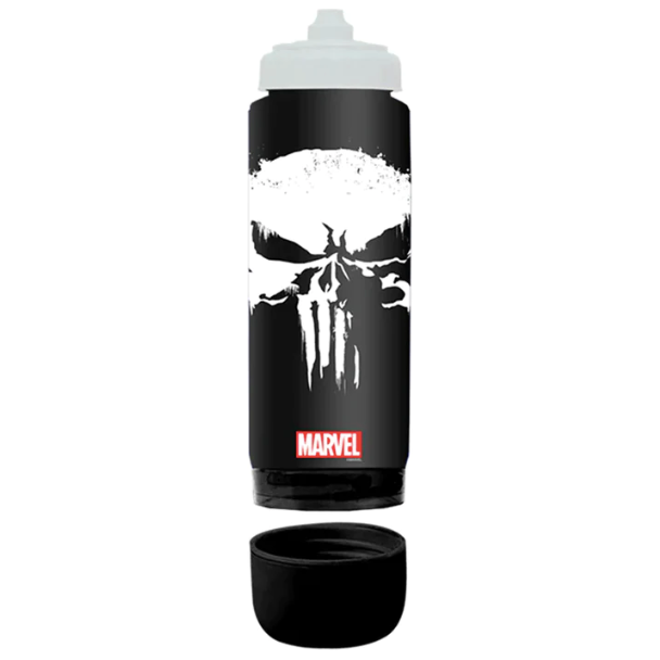 Marvel Squeeze Water Bottle with compartment (25oz)