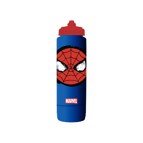 Marvel Squeeze Water Bottle with compartment (25oz)