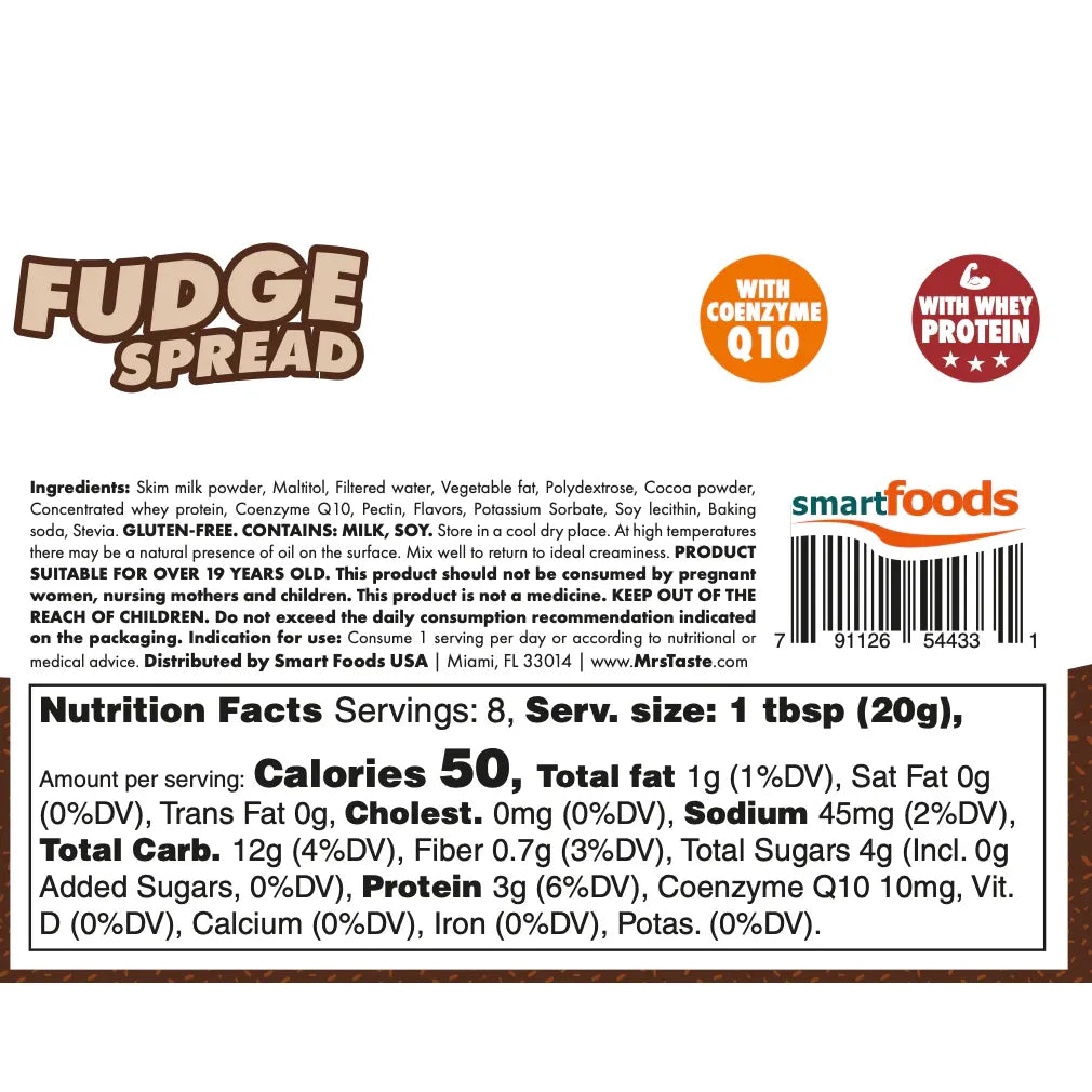 Mrs Taste Zero Sugar Gluten Free Spread (460g)