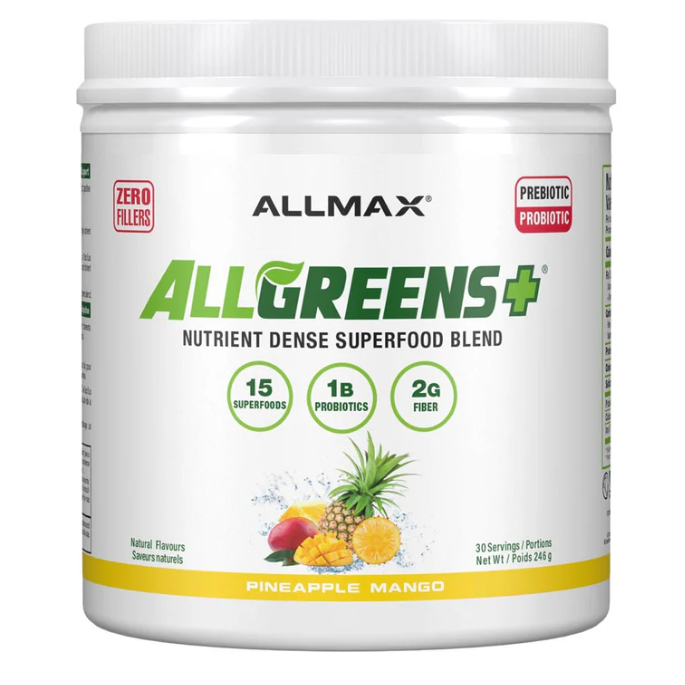 Allmax Allgreens+ (30 servings) — Allmax Nutrition — Buy in Canada at Top Nutrition & Fitness
