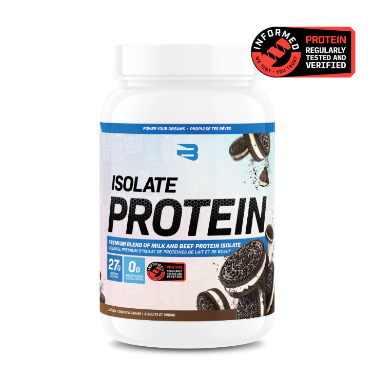 Believe Supplements Flavoured Isolate (25 servings) — view 6 — in Canada