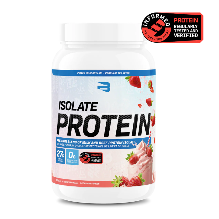 Believe Supplements Flavoured Isolate (25 servings) — view 4 — in Canada