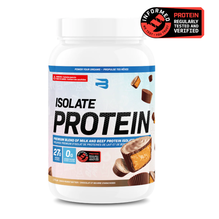 Believe Supplements Flavoured Isolate (25 servings) — view 3 — in Canada