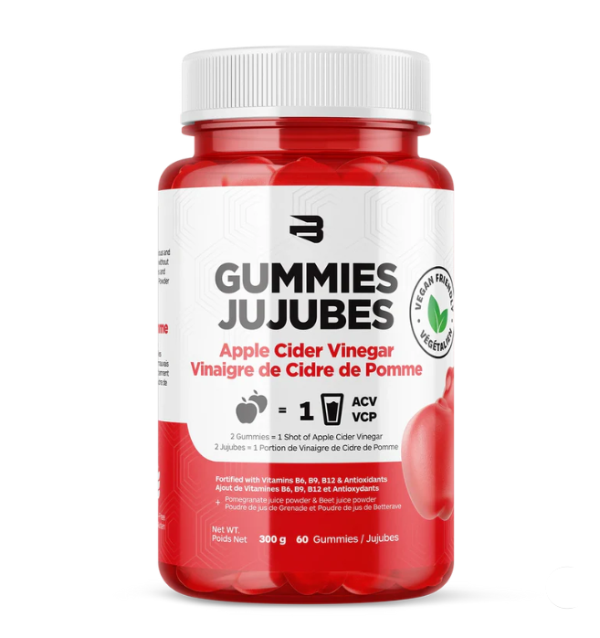 Believe Supplements Apple Cider Vinegar Gummies (60 gummies) — in Canada