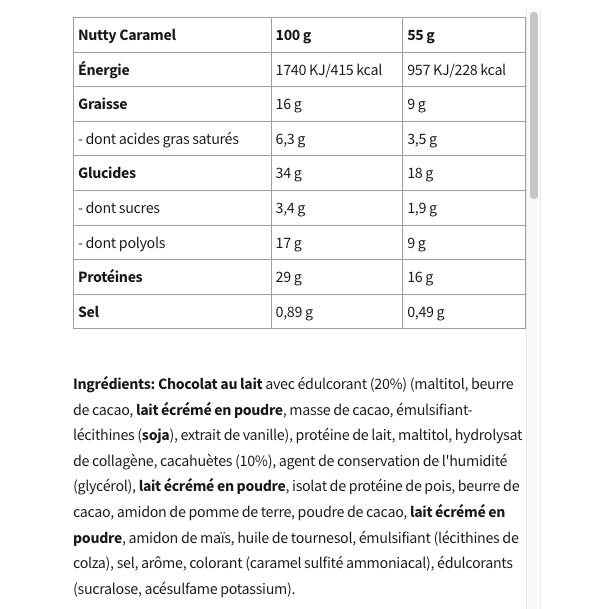Wispy Low Sugar Protein Bar (1 Bar) — image 3