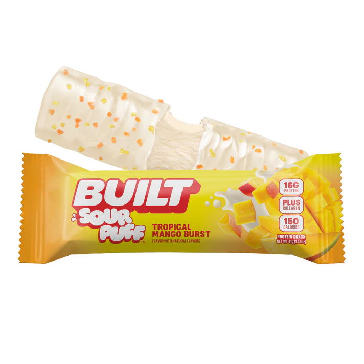 Built Protein Bars & Puffs (1 Bar) — front of bag view