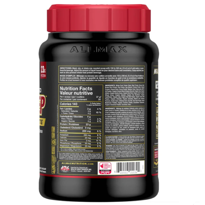 Allmax Meal Prep Lite Dairy-Free Protein Powder (30 servings) — Allmax Nutrition — Buy in Canada at Top Nutrition & Fitness
