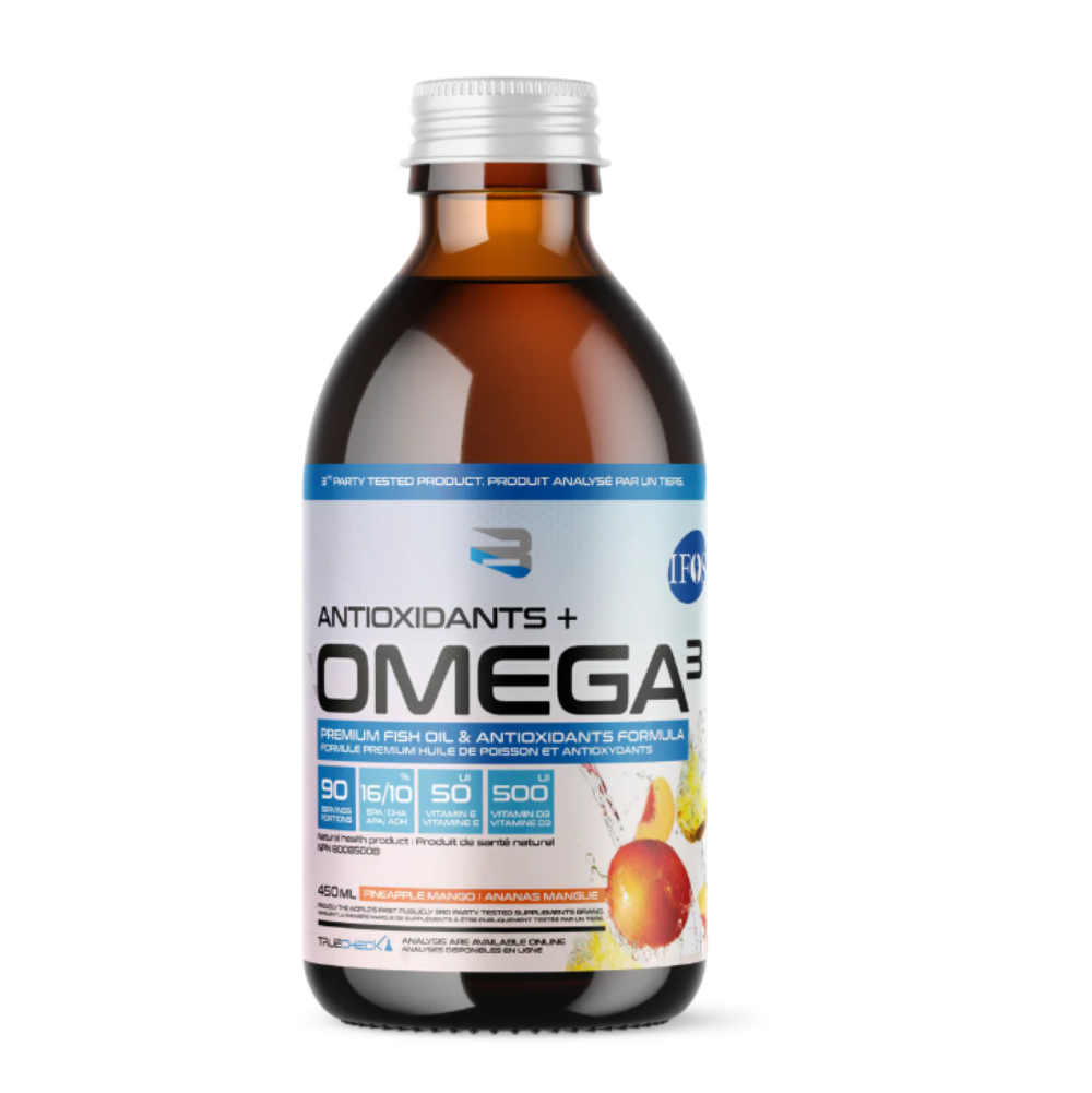 Believe Supplements Liquid Omega-3 + Antioxidants (500 ml) alternate angle
