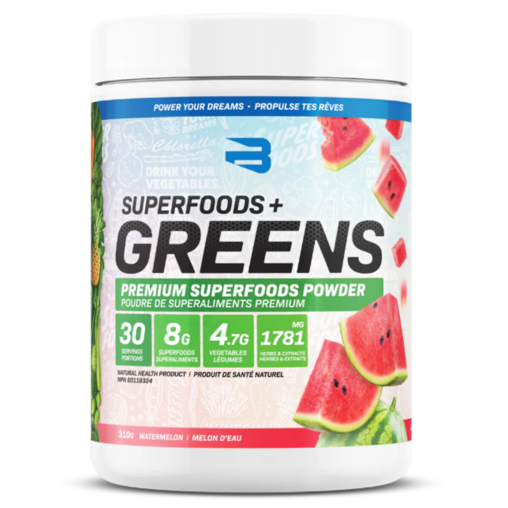 Believe Supplements Organic Greens (30 servings) alternate angle