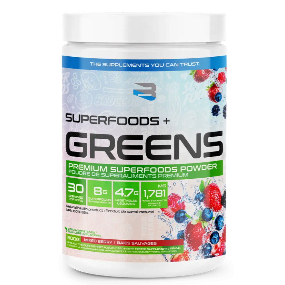 Believe Supplements Organic Greens (30 servings) — supplement in Canada