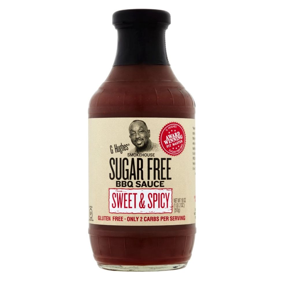 G Hughes Keto Sugar Free BBQ Sauce (18 oz bottle)