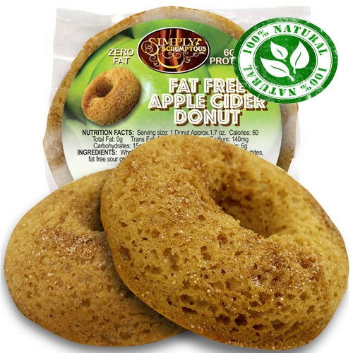 Simply Scrumptous SWEET Keto Snacks (1 unit) - Top Nutrition and Fitness Canada Low Carb Fat Free Popper French Toast-Fat Free Protein Donut-Fat Free...