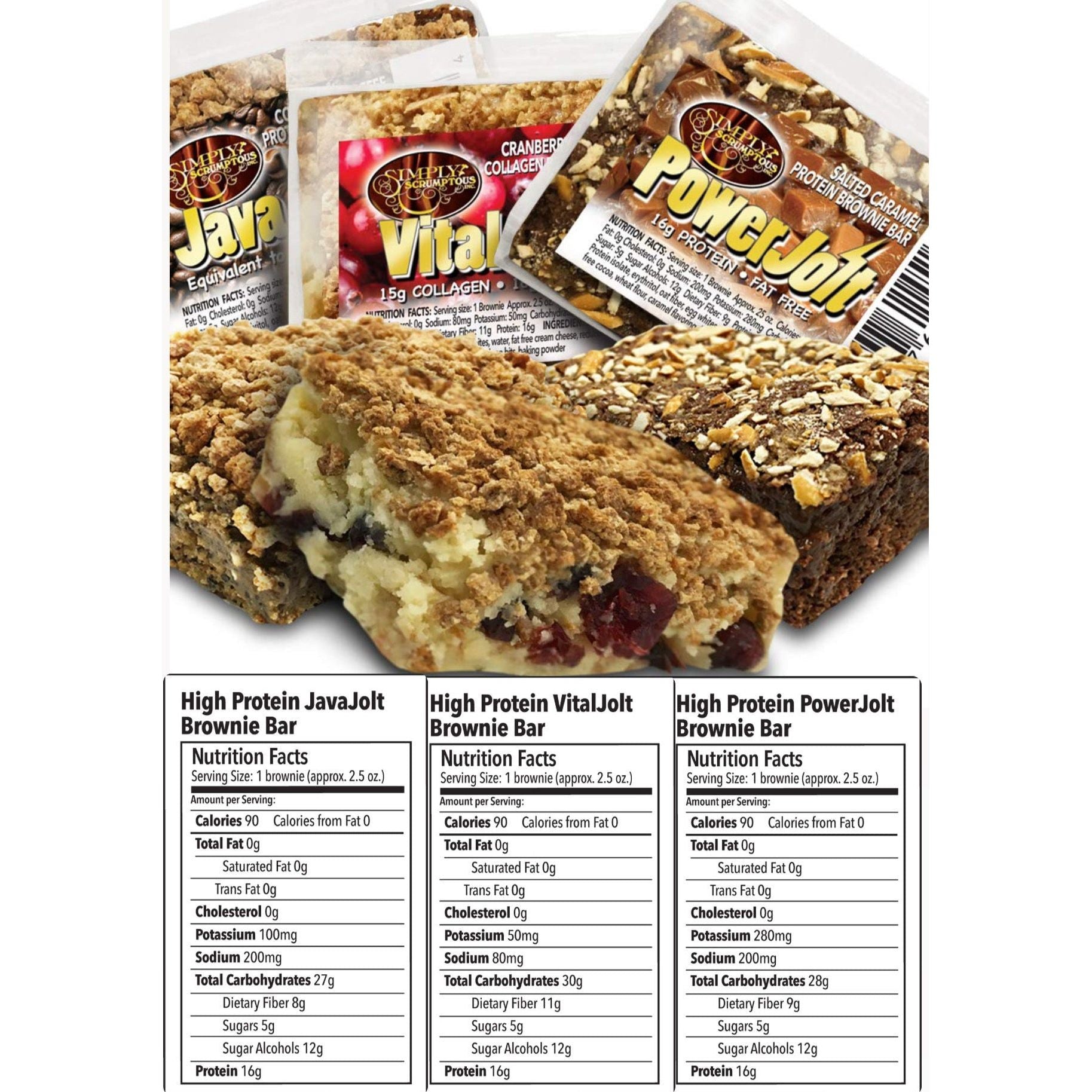 Simply Scrumptous SWEET Keto Snacks (1 unit) - Top Nutrition and Fitness