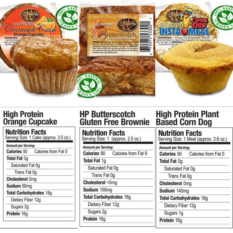 Simply Scrumptous SWEET Keto Snacks (1 unit) - Top Nutrition and Fitness Canada Low Carb Fat Free Popper French Toast-Fat Free Protein Donut-Fat Free...