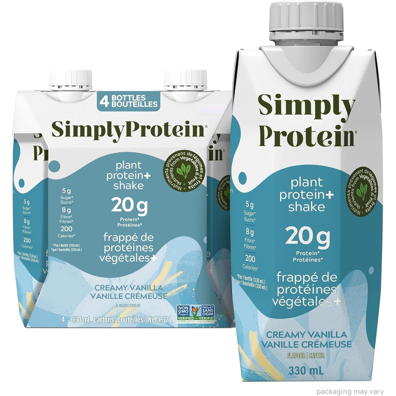 SimplyProtein Plant Protein+ Shake (330 ml) - Top Nutrition and Fitness