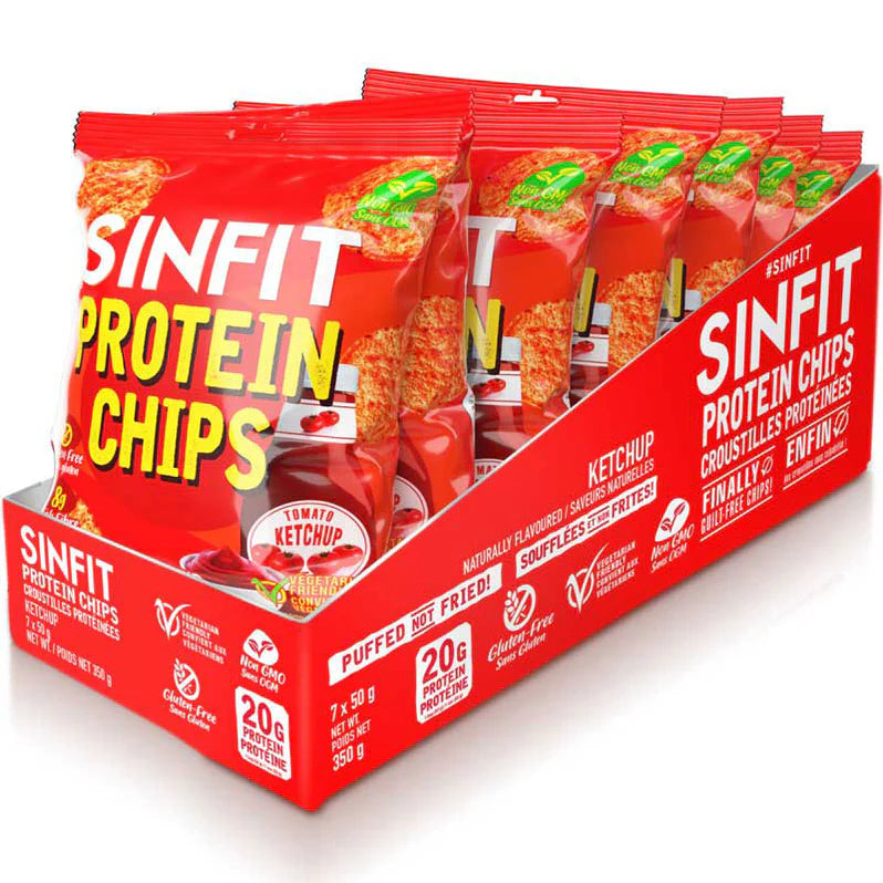 Sinfit Nutrition Protein Chips (1 BOX of 7) - Top Nutrition and Fitness