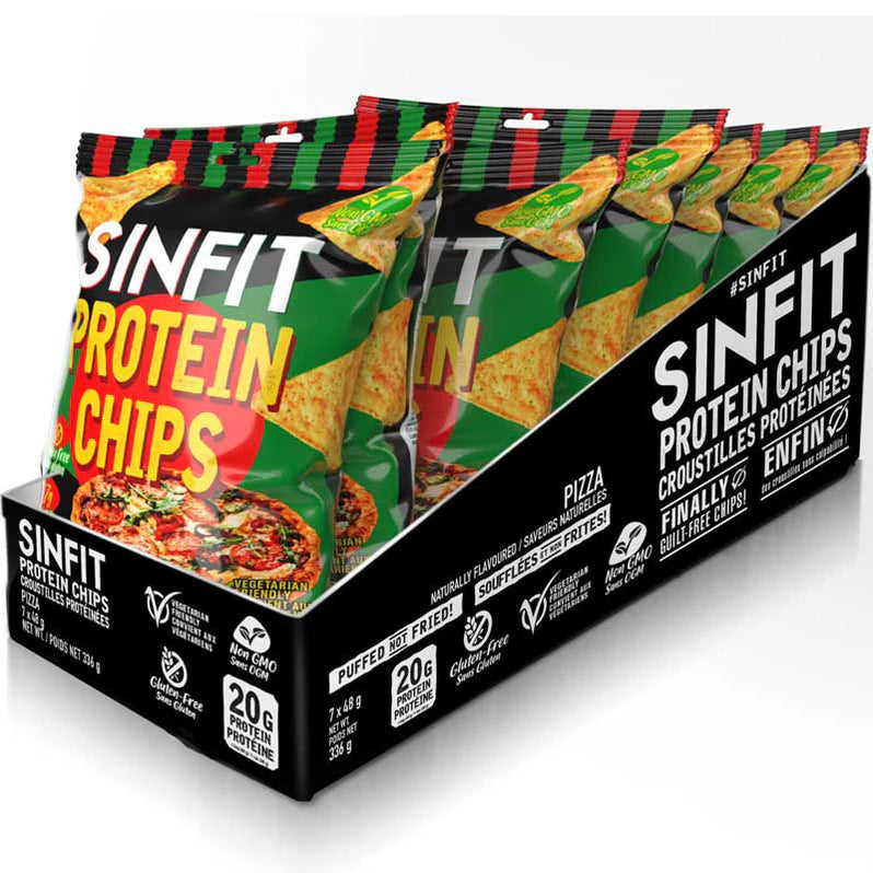 Sinfit Nutrition Protein Chips (1 BOX of 7) - Top Nutrition and Fitness