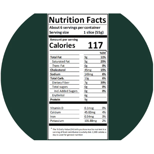 Smart Baking SmartPound Keto GF Pound Cake (1 cake of 6 servings) - Top Nutrition and Fitness
