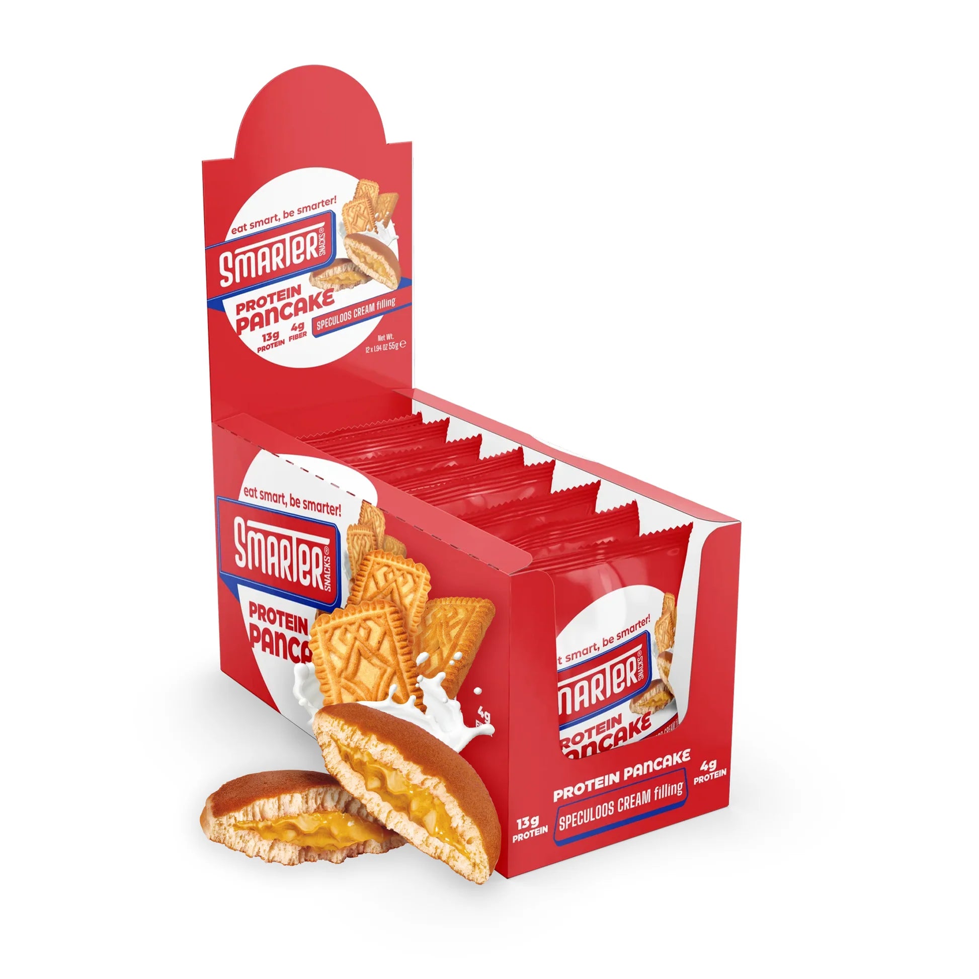 Smarter Snacks Protein Pancake (Box of 12) - Top Nutrition and Fitness