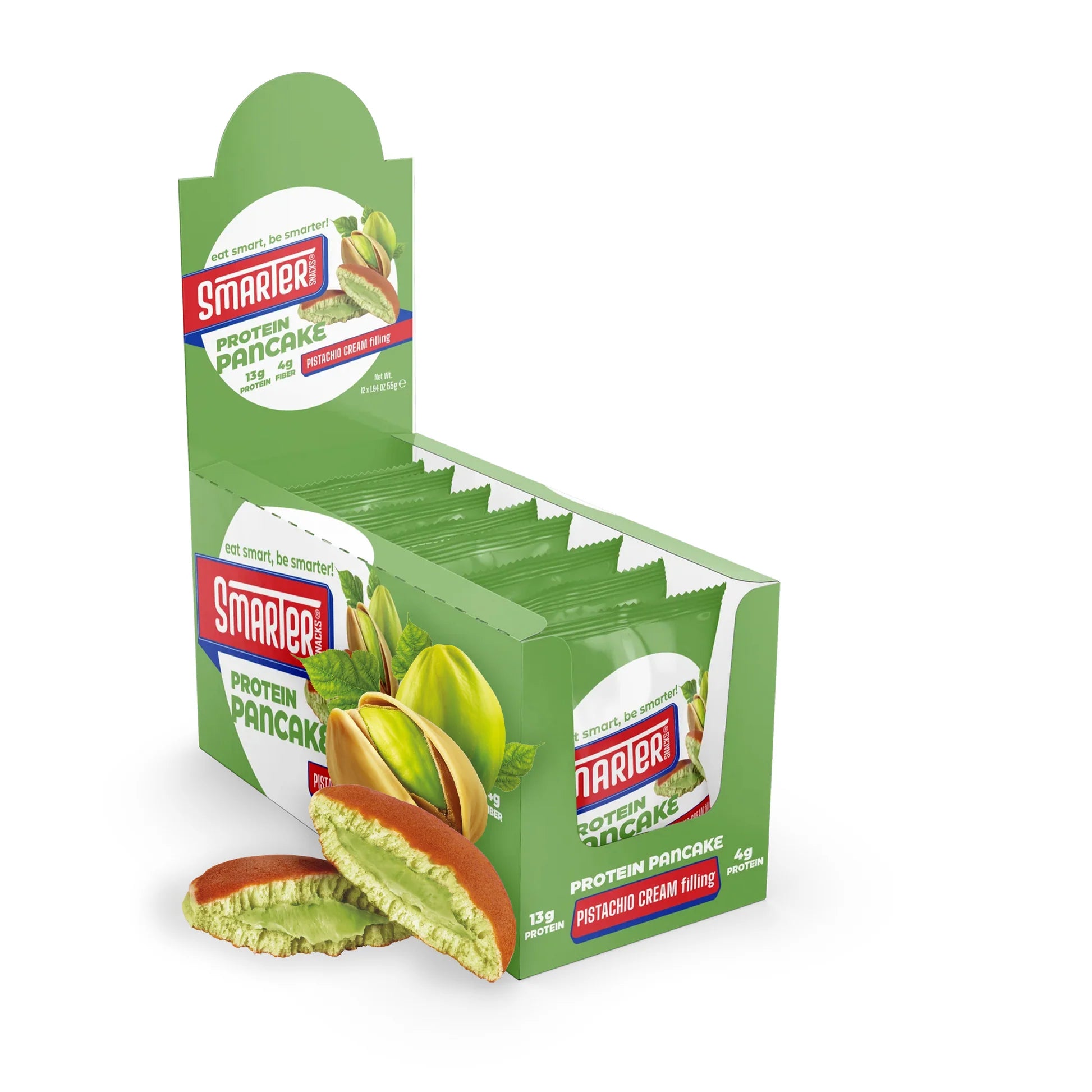 Smarter Snacks Protein Pancake (Box of 12) - Top Nutrition and Fitness