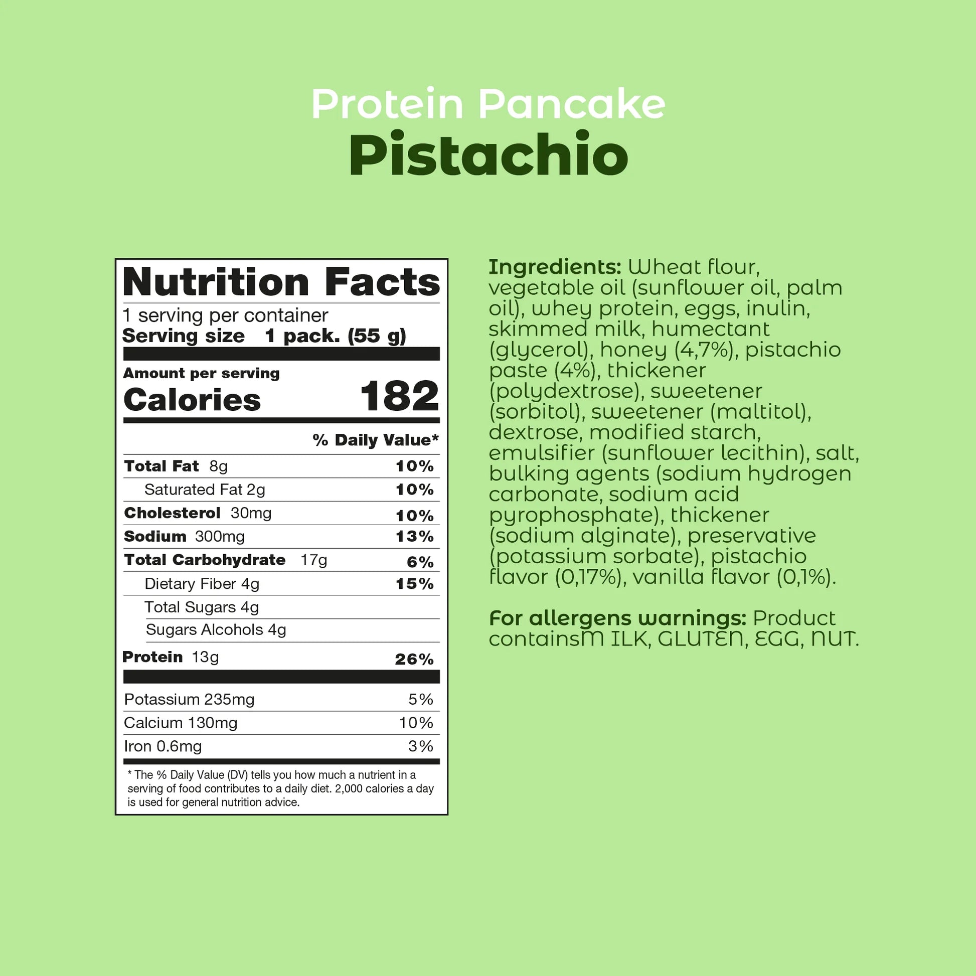 Smarter Snacks Protein Pancake (Box of 12) - Top Nutrition and Fitness