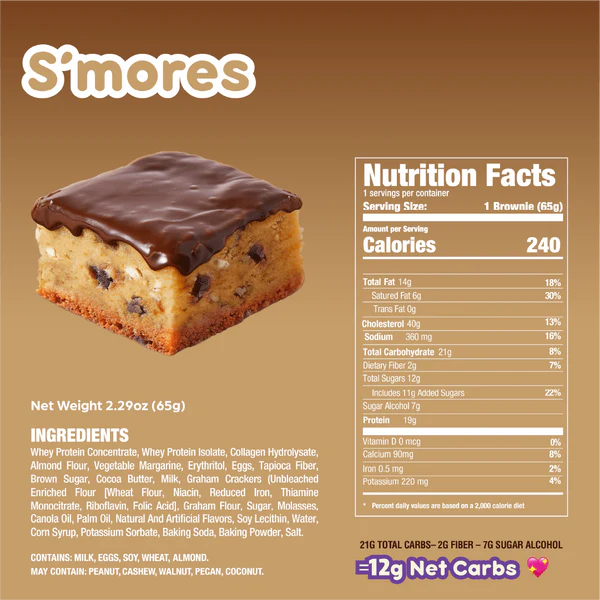 AP Prime Bites Protein Brownie (1 brownie) — image 3