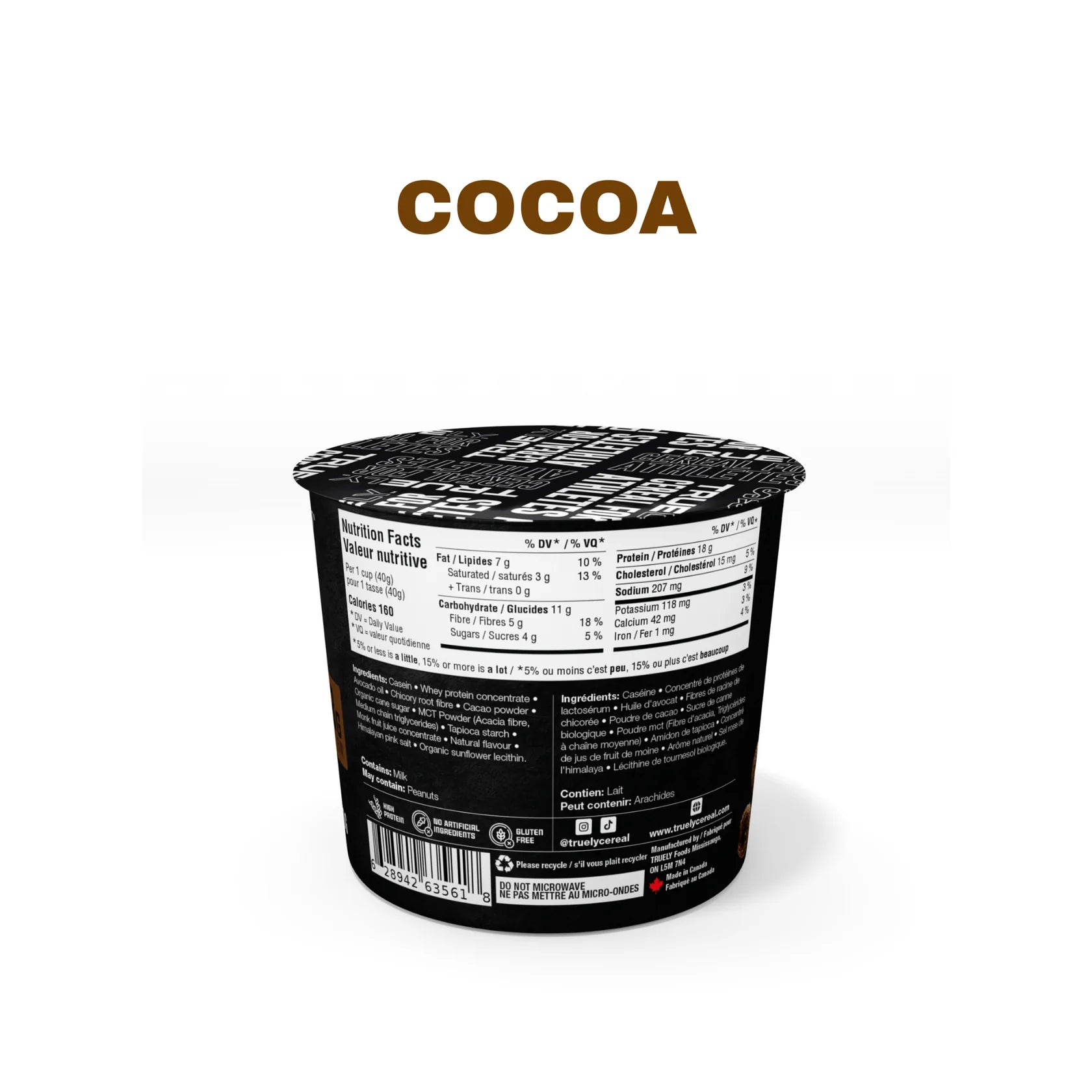 TRUELY GF Keto Protein Cereal (1 serving cup) — image 9